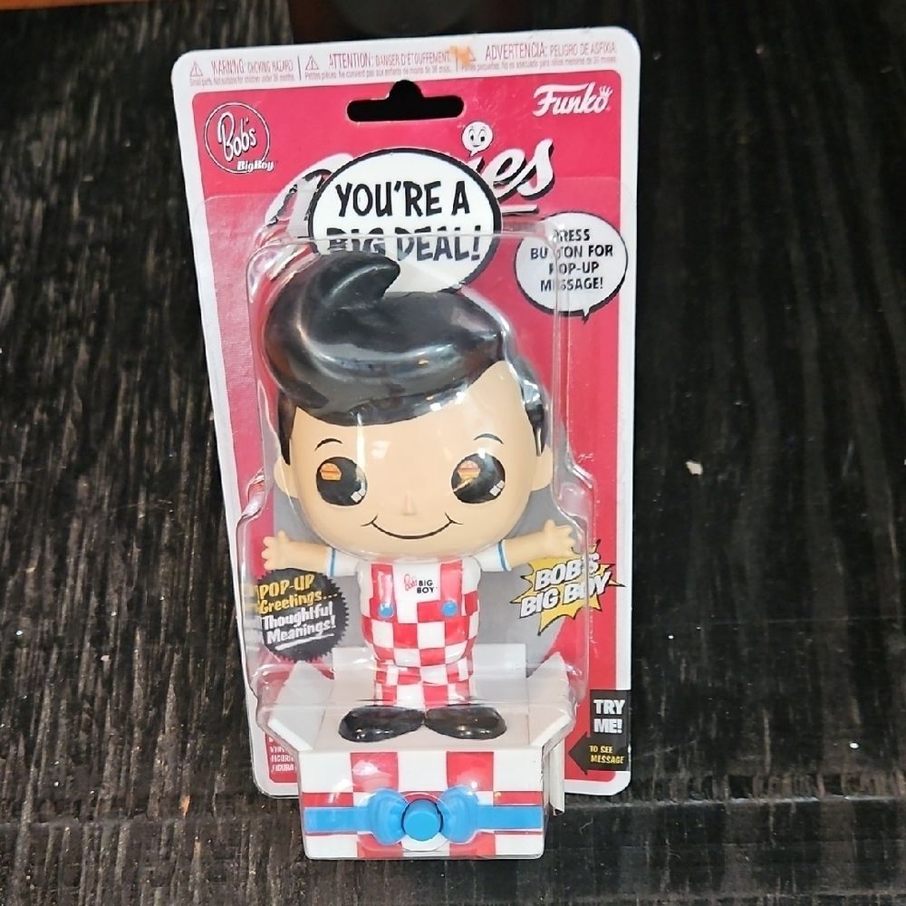 Funko Popsies Bobโs Big Boy Collectible Figure | Pop-Up Message NEW